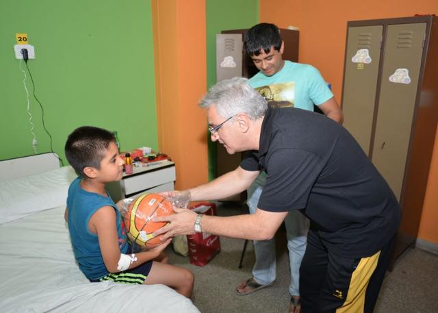 Los finalistas del Sper 8, unidos por los chicos