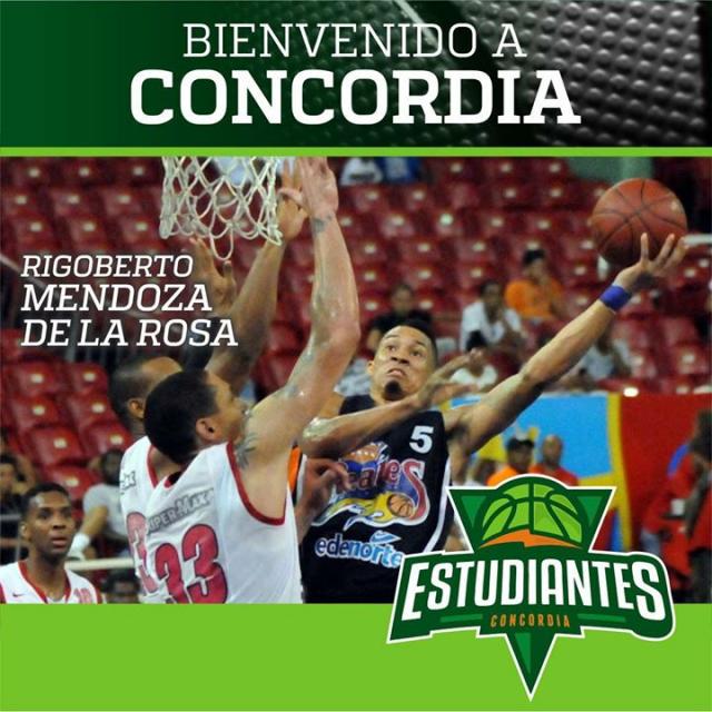 Rigoberto Mendoza llega a Estudiantes de Concordia