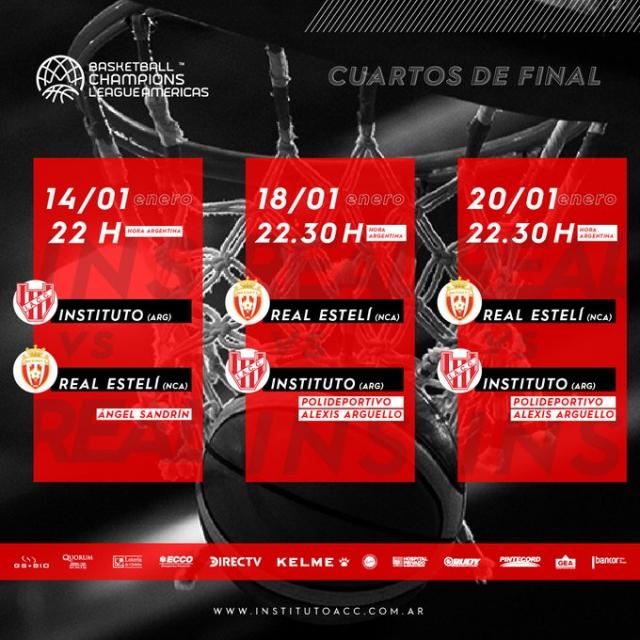 Fechas y cruces confirmados para Cuartos de Final